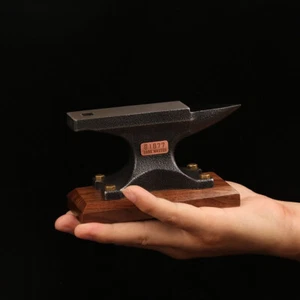 Mini Destop Single Horn Anvil Metalwork Craft Stithy Jewelry Forging Anvil Pad - Picture 1 of 10