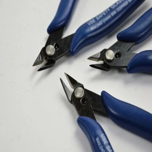 Hand Electrical Wire Side Cutters Cable Cutting Snips Flush Pliers Nipper Tools - Picture 1 of 6