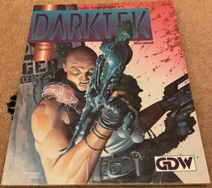  SEHR SELTEN 🙂 GDW Dark Conspiracy RPG - Dark Tek Sourcebook fast neuwertig 1991 - Bild 1 von 5