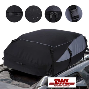 585L Auto Dachbox Dachkoffer Faltbare Dachtasche Dachgepäckträger 600D - Bild 1 von 12
