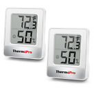 2PCS LCD Digital Indoor Thermometer Room Hygrometer Temperature Humidity Monitor