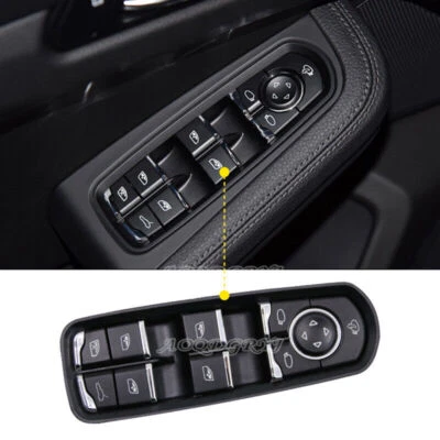 Reemplazo del panel de interruptor de puerta principal de ventana eléctrica para Porsche Cayenne 2011-2017 Foto 1 de 4