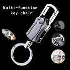 High Quality Simplicity Waist Hanging Creative Double Ring Metal Alloy Key Chain