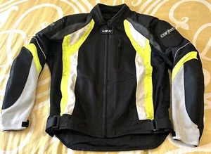 Cortech Motorcycle Jacket VRX AIR Men’s Medium Padding Hard Shell Prot No Liner - Picture 1 of 12