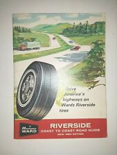 1964 Montgomery Ward Coast to Coast Road Guide, Atlas,  Tire Advertisement 