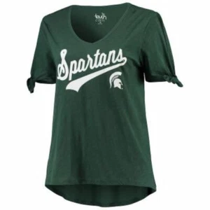 Michigan State Spartans NCAA Touch by Alyssa Milano Women's Plus Size T-Shirt - Picture 1 of 9