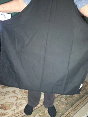 Uncommon Threads Classic Adjustable Bib Apron in Black NICE   20 - Image 1 of 4