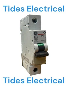 GE MCB Interruttore monopolare 16 Amp tipo B 16A EP61 674267 EP61B16 - Foto 1 di 2