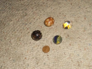 (4) Vintage Murmeln Lot - frühe Murmeln !!! - Bild 1 von 2