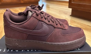 Nike Air Force 1 '07 LX Burgundy Crush FB8876 600 Men's Size 9 - Picture 1 of 14