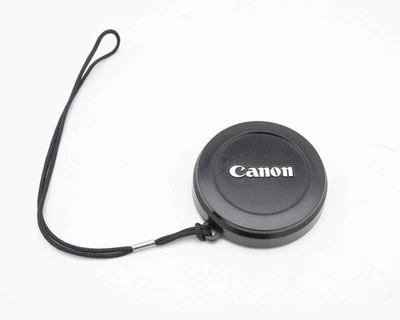 Canon PowerShot 48mm ID Black Slip-On Front Lens Cap (#18566) - Image 1 of 2