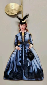 Scarlett O'Hara Ornament Bradford Exchange Shanty Town Dress Gone With The Wind - Picture 1 of 7