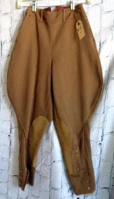 Vintage 1920s-40s Women's 24" Waist JODHPURS Warner Bros RIDING EQUESTRIAN - Image 1 of 3