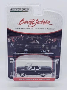 Greenlight 37250-D 1:64 Barrett-Jackson Serie 9 - 1969 Plymouth GTX Convertible - Imagen 1 de 7
