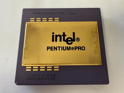 PROCESADOR CPU INTEL PENTIUM PRO KB80521EX200 256K SY032 200MHZ Foto 1 de 4