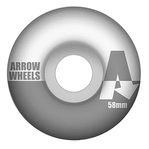 Ruedas de monopatín Arrow CS Formula cónicas gris pastel 58 mm 83b - Imagen 1 de 1