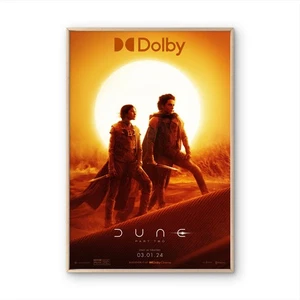 Dune: Part Two (2024) LAMINATED MOVIE POSTER FILM PRINT HIGH QUALITY - Picture 1 of 3