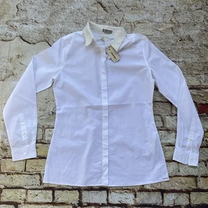Diesel Women’s Long Sleeves White Button Shirt Size S - Picture 1 of 13