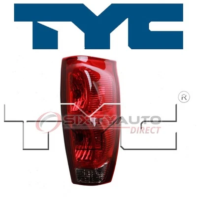TYC Right Tail Light Lens for 2002-2006 Chevrolet Avalanche 1500 Electrical uf - Image 1 of 4