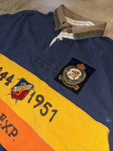 Vintage Ralph Lauren Men’s Dhaulagiri Nepal Mountain Expedition Polo XL H15 - Bild 1 von 9