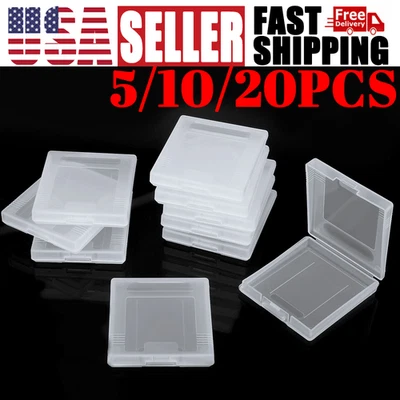 Funda antipolvo para Nintendo Game Boy DMG Gameboy cartucho GBC fundas 5-20 piezas Foto 1 de 4