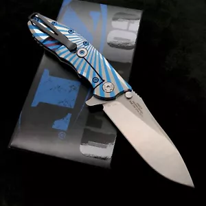 Zero Tolerance 0562CF Flipper Rick Hinderer Plain Edge Starburst ZT 0562 ZT0562 - Picture 1 of 6