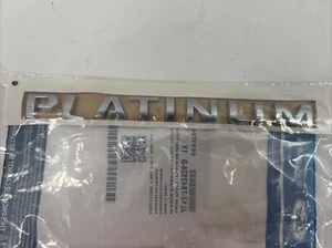 FORD OEM Expedition Liftgate Tailgate Hatch-Emblem Badge Nameplate JL1Z7842528D - Picture 1 of 3
