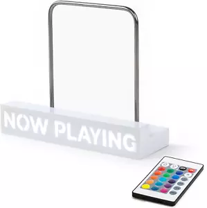 LED Light Up Now Playing Vinyl Record Stand wall mount, Tabletop record holder, - Picture 1 of 12