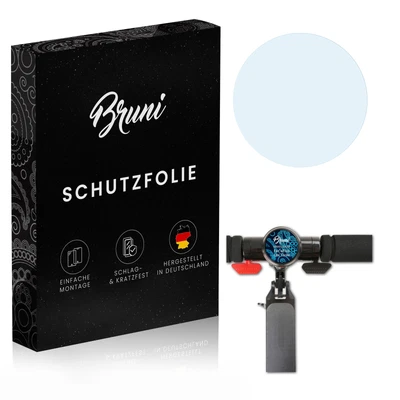 Bruni 2x Folie für eFlux Lite Three Schutzfolie Displayschutzfolie