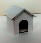 Dollhouse Miniatures Handcrafted Maple Wood Dog House Ready To Paint 1:12 Scale