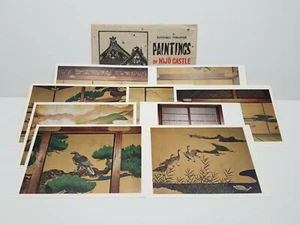 Vintage Japanese Postcard Set H 9 Large High Quality 1960's Travel Ephemera Nice - Picture 1 of 6