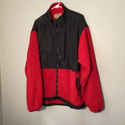 # Colorado Timberline Jacket Authentic OUTWEAR Size XL Soft Red Black Fleece  - Image 1 of 4