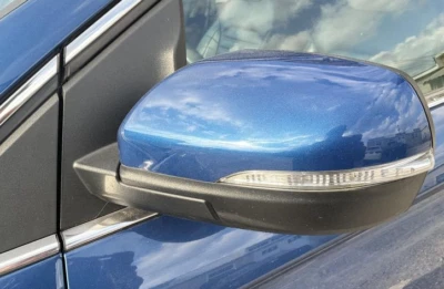 2019-2024 Ford Edge Left Driver Side View Door Mirror Blue - Image 1 of 2