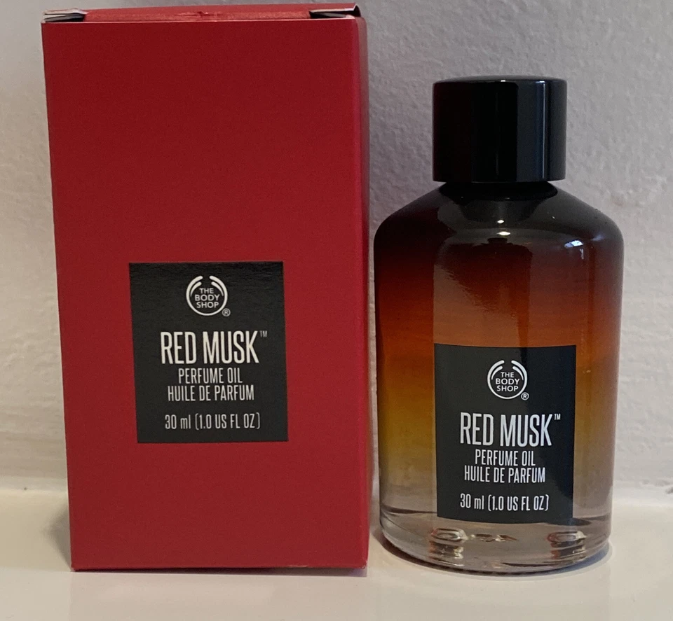 The Body Shop rotes Moschusparfümöl, 30 ml. Kostenlose & schnelle Lieferung - Bild 1 von 1