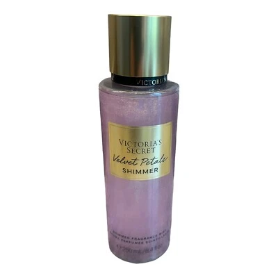 Bruma corporal Victoria's Secret VS pétalos de terciopelo fragancia brillante tamaño completo 8,4 oz Foto 1 de 2