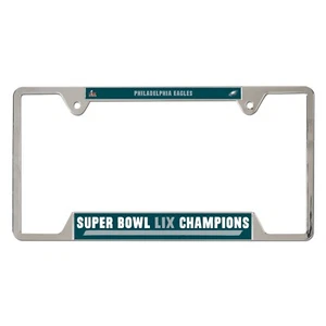 Philadelphia Eagles Super Bowl 59 Champions LIX Metal License Plate Frame - Picture 1 of 1