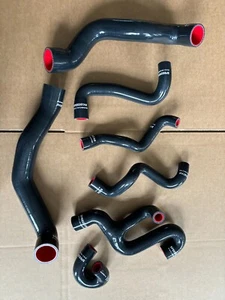 Speedstar for BMW E34 540 M60 Silicone Cooling Hose kits BLACK Lifetime Warranty - Picture 1 of 3