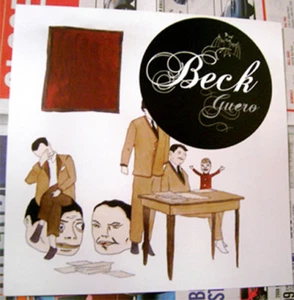 BECK Guero 2005 retailer promo FLAT -- 12 inch x 12 inch - Picture 1 of 2