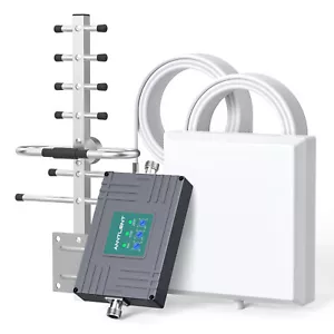 5G 4G 3G LTE 850/1700/2600MHz Cell Phone Signal Booster Band 5/4/7 Repeater Kit - Picture 1 of 9