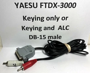 Cable de tecla amplificador Yaesu FTDX-101MP FTDX-101D FTDX-3000 con o sin ALC - Imagen 1 de 3