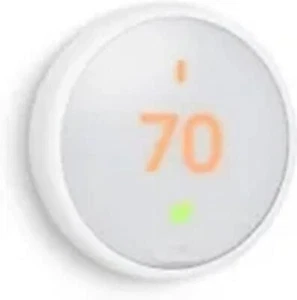 Nest Thermostat E Programmable Smart Thermostat - White (T4000ES) - Picture 1 of 3