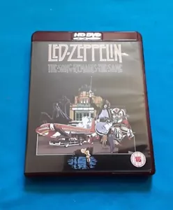 LED-ZEPPELIN HD DVD DISC-THE SONG REMAINS THE SAME 2007.RARE ITEM. - Picture 1 of 6