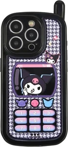 Gourmandies iPhone 15 Pro Case Sanrio Characters Retro Kuromi SANG-383KU Japan - Picture 1 of 5