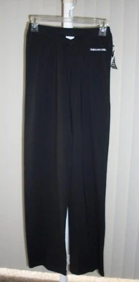 Pantalones largos negros Gold's Gym para mujer talla grande Foto 1 de 2