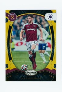 2021-22 Declan Rice Panini Chronicles Certified Gold West Ham United Card 1/10 - Picture 1 of 3