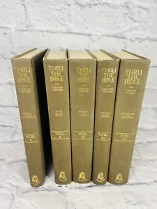 Thru The Bible - J. Vernon McGee 5 Volumes  1, 2, 3, 4, & 5 Commentary 1982 - Picture 1 of 6