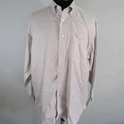 Daniel Cremieux Shirt Mens Large Signature Pocket Button Up Gray Long Sleeve - Image 1 of 4
