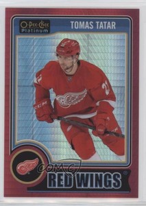 2014-15 O-Pee-Chee Platinum Red Prism /135 Tomas Tatar #96
