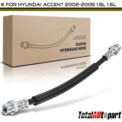 Línea de manguera hidráulica de embrague para Hyundai Accent 2002 2003 2004 2005 L4 1,5 L 1,6 L Foto 1 de 4