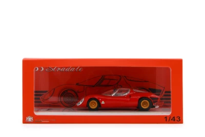 LAUDORACING-MODELS 1/43 Alfa Romeo 33 Coupè Stradale 1967 Museum  LM153A-43 - Image 1 of 4